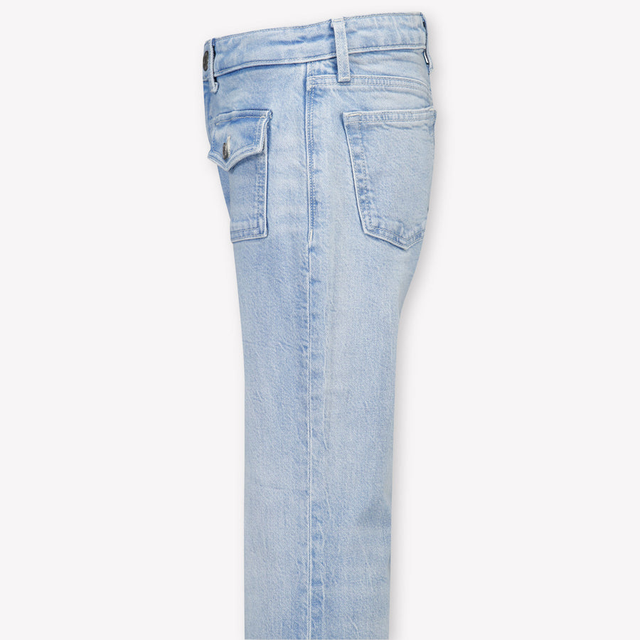 Tommy Hilfiger Bambini Ragazze Jeans Dentro Azzurro