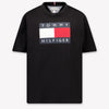Tommy Hilfiger Enfants Garçons T-shirt dans Noir