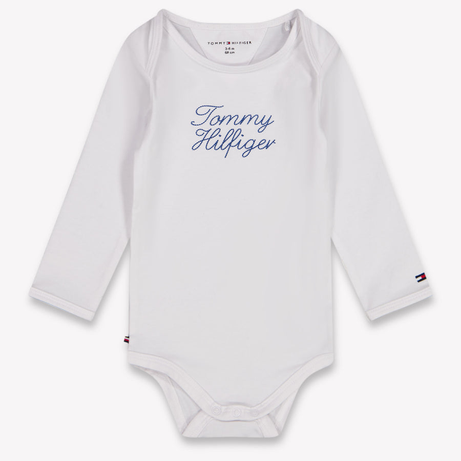 Tommy Hilfiger Baby Unisex Bodysuit in White
