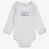 Tommy Hilfiger Unisex-Strampler für Babys Weiß