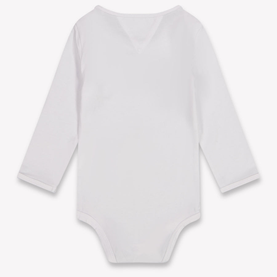 Tommy Hilfiger Unisex-Strampler für Babys Weiß