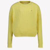 Tommy Hilfiger niños Chicas suéter en Amarillo