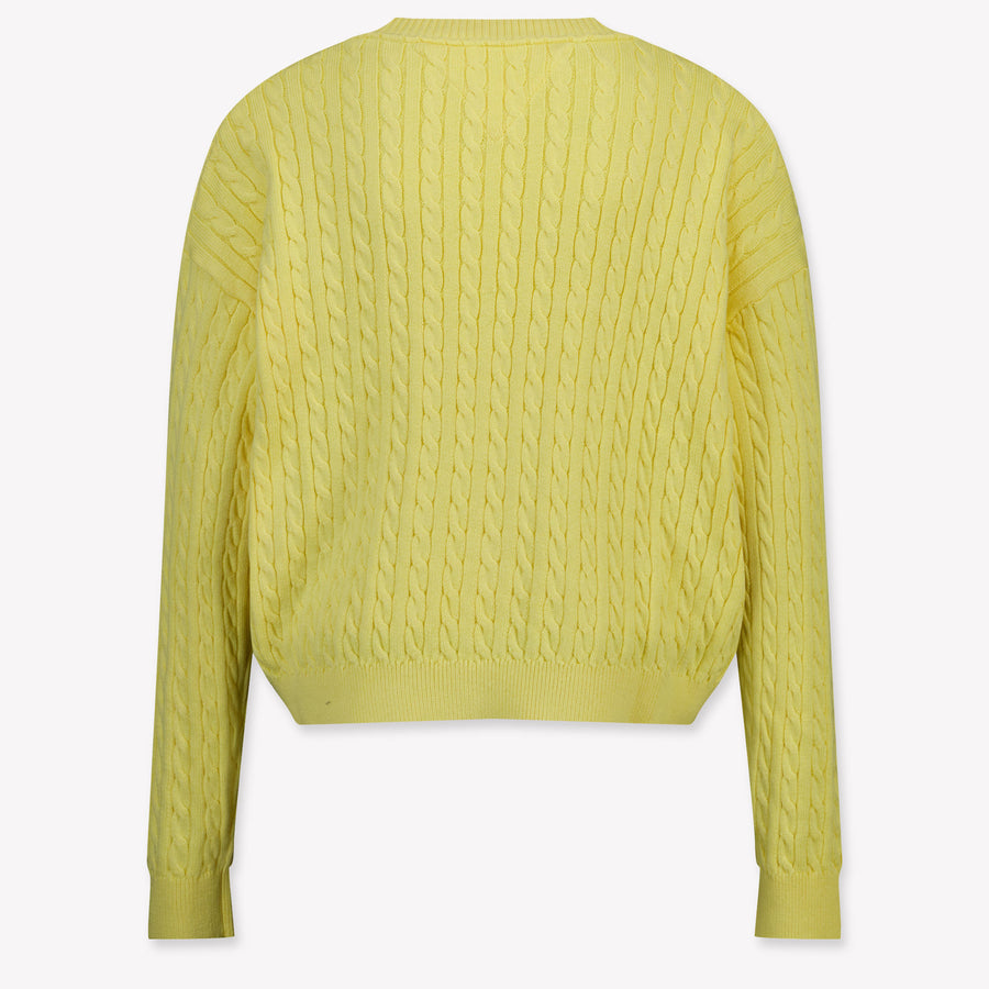 Tommy Hilfiger niños Chicas suéter en Amarillo