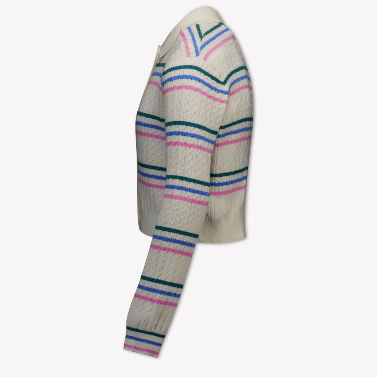 Tommy Hilfiger niños Chicas Cárdigan en Blanco Roto