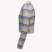 Tommy Hilfiger niños Chicas Cárdigan en Blanco Roto