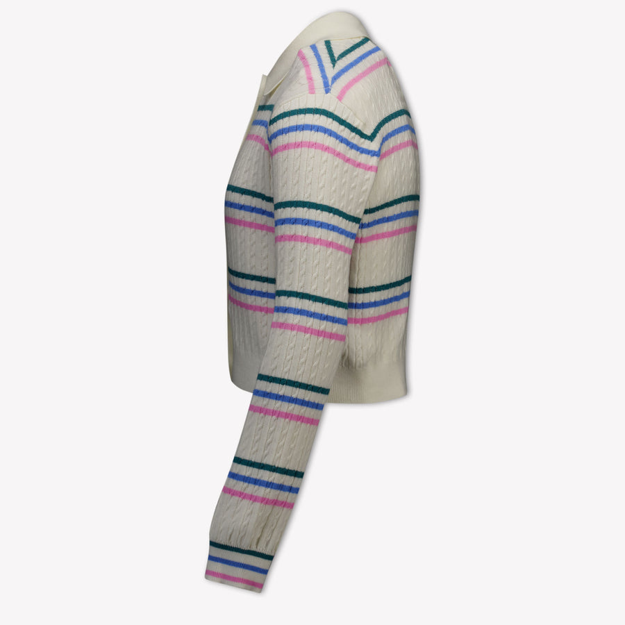 Tommy Hilfiger niños Chicas Cárdigan en Blanco Roto
