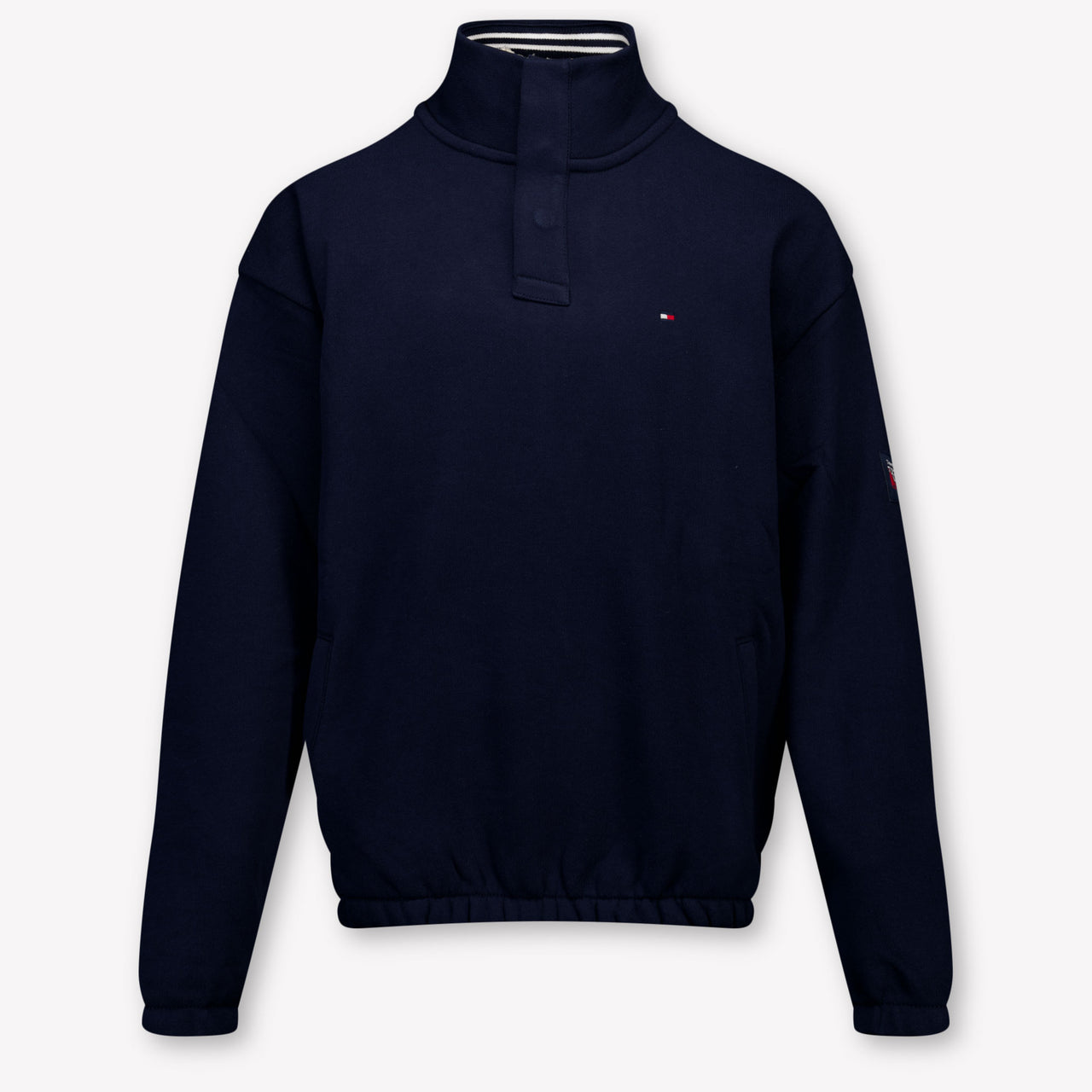 Tommy Hilfiger Kinder Jungen Pullover rein Marineblau
