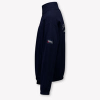 Tommy Hilfiger Kinder Jungen Pullover rein Marineblau