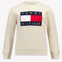 Tommy Hilfiger Unisex Kinder Pullover in Beige
