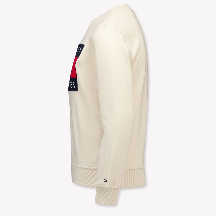 Tommy Hilfiger Unisex Kinder Pullover in Beige