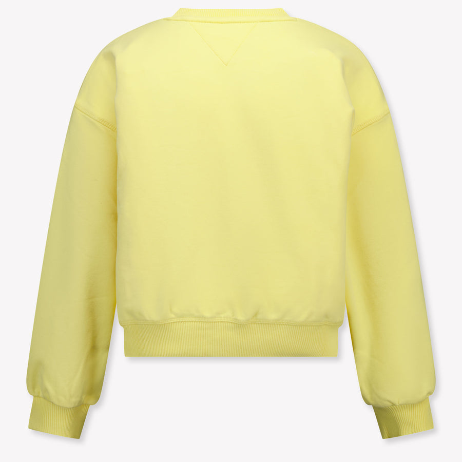 Tommy Hilfiger niños Chicas suéter en Amarillo