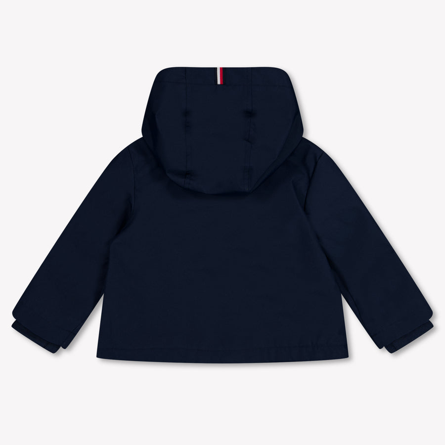 Tommy Hilfiger Übergangsjacke für Babys, Unisex Marineblau