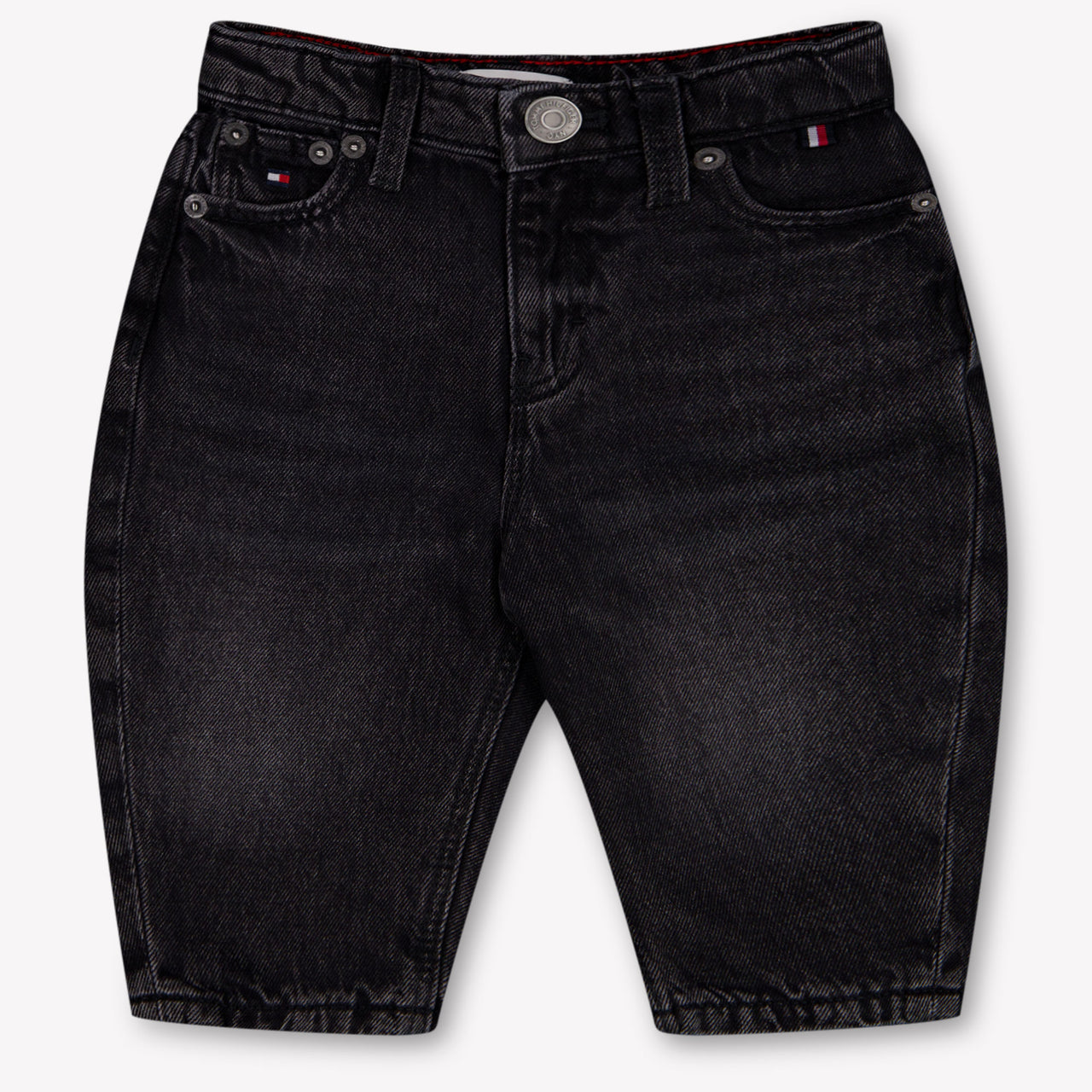 Tommy Hilfiger Bambino Ragazzi Jeans Dentro Nero