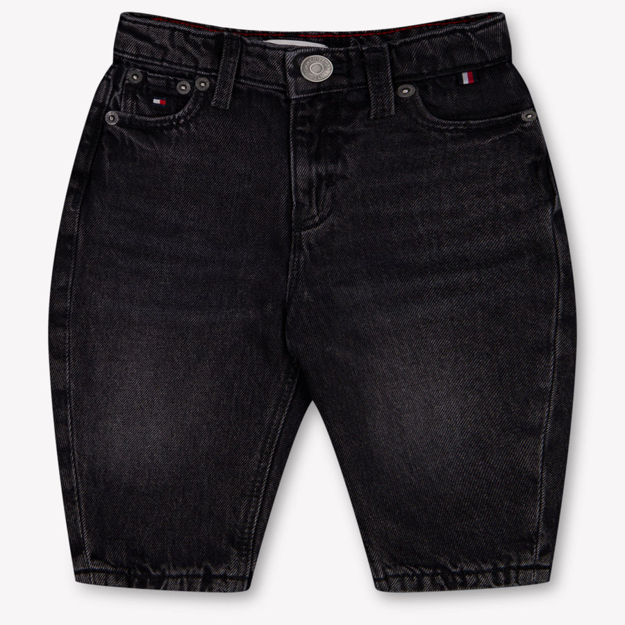 Tommy Hilfiger Bambino Ragazzi Jeans Dentro Nero