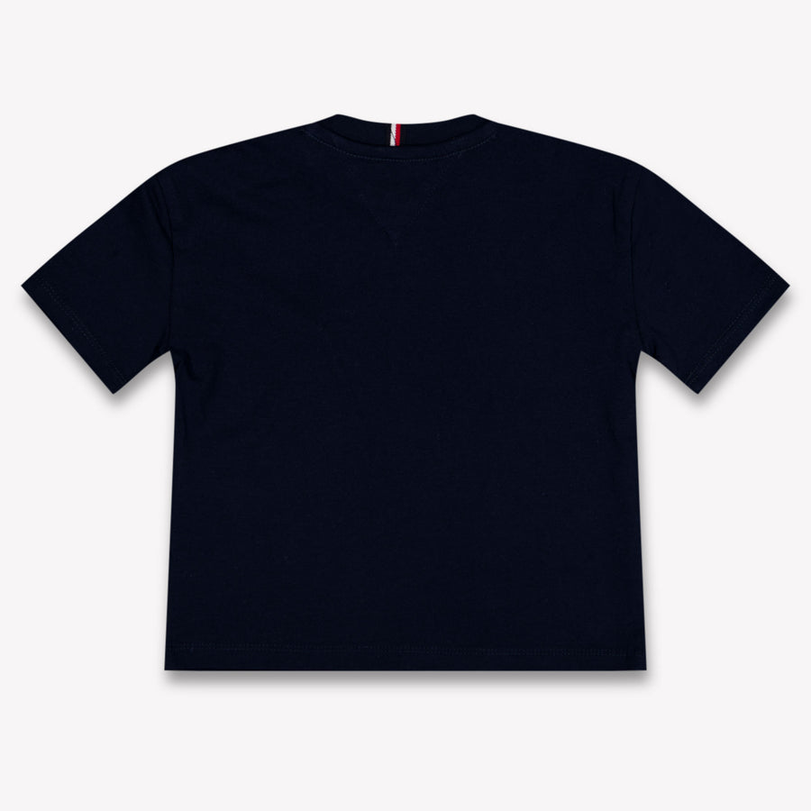 Tommy Hilfiger Bambino Ragazzi Maglietta dentro Navy