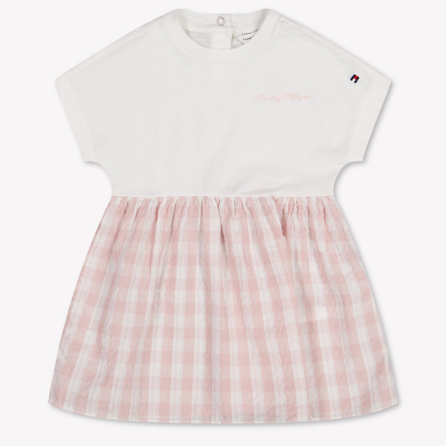 Tommy Hilfiger Baby Mädchen Kleid In Hellrosa