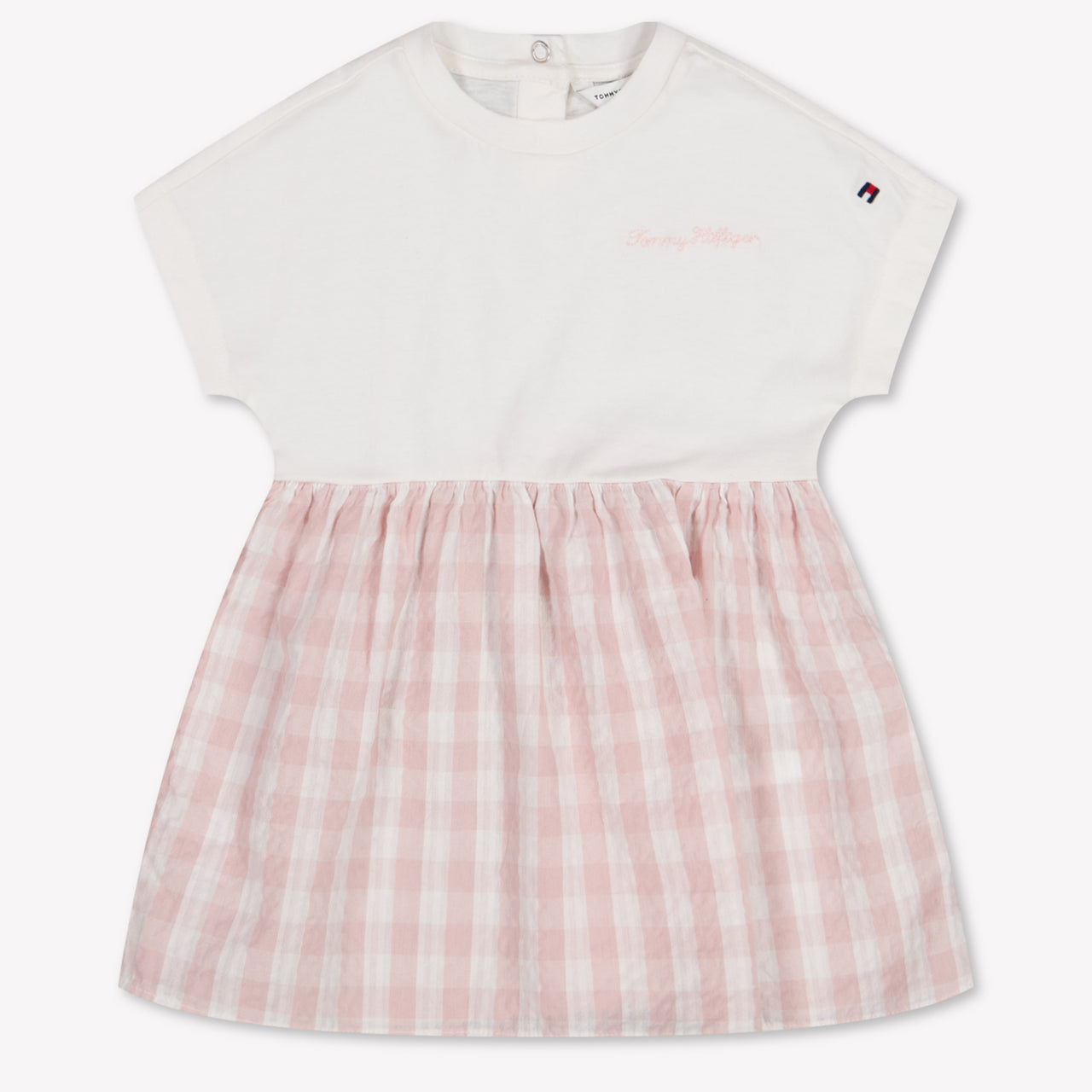 Tommy Hilfiger bebe Chicas Vístete Rosa claro