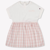 Tommy Hilfiger bebe Chicas Vístete Rosa claro