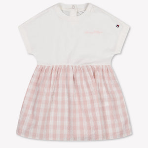 Tommy Hilfiger bebe Chicas Vístete Rosa claro