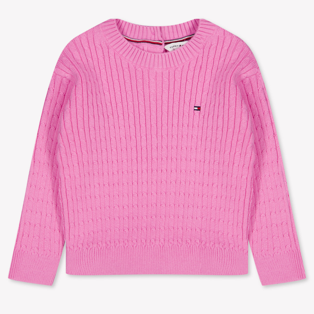 Tommy Hilfiger Baby Mädchen Pullover rein Rosa