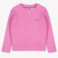 Tommy Hilfiger Baby Mädchen Pullover rein Rosa