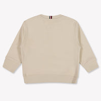 Tommy Hilfiger Bébé Unisexe Pull en Beige