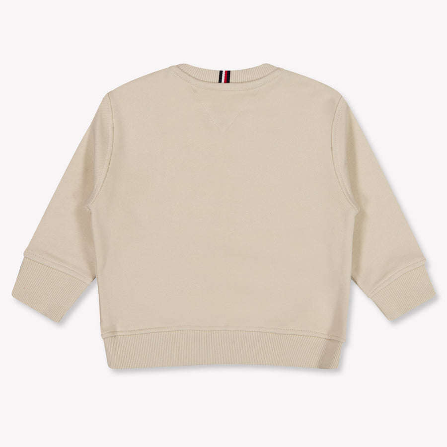 Tommy Hilfiger Bébé Unisexe Pull en Beige