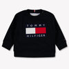 Tommy Hilfiger Bébé Unisexe Pull en Noir