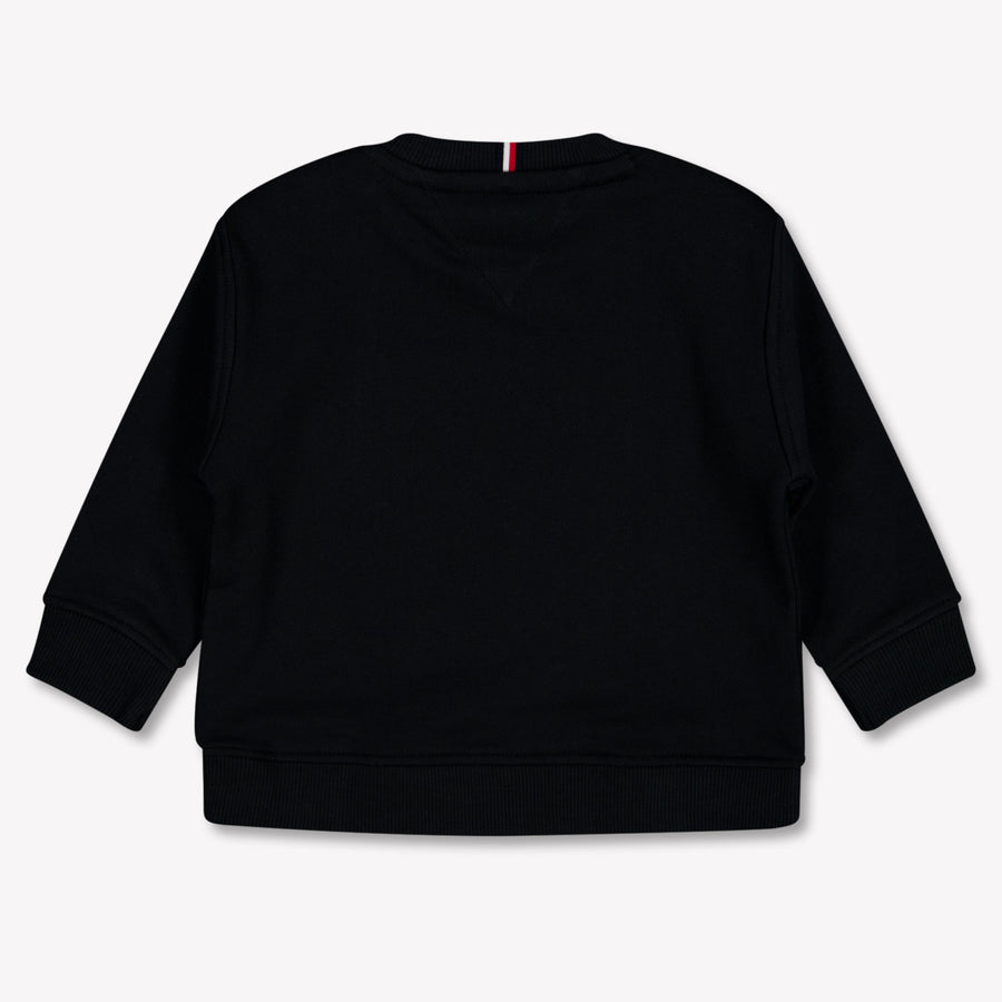 Tommy Hilfiger Bambino Unisex Maglione dentro Nero