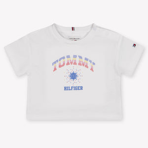 Tommy Hilfiger Bambino Ragazze Maglietta dentro Bianco