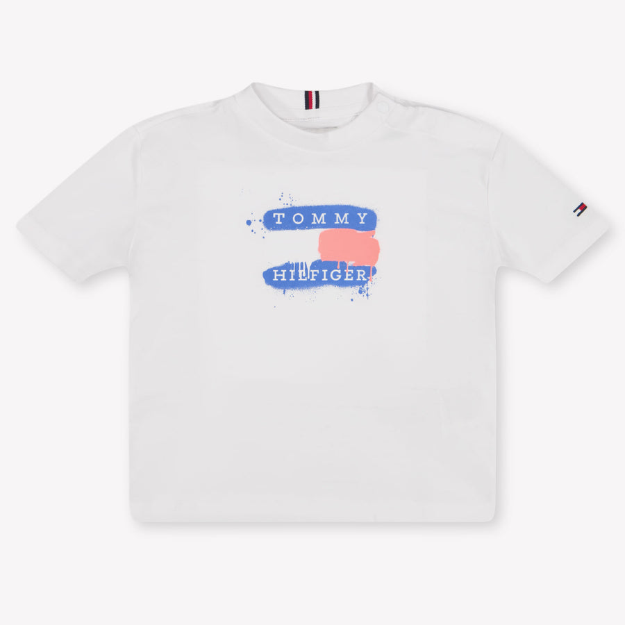 Tommy Hilfiger Bébé Garçons T-shirt dans Blanc