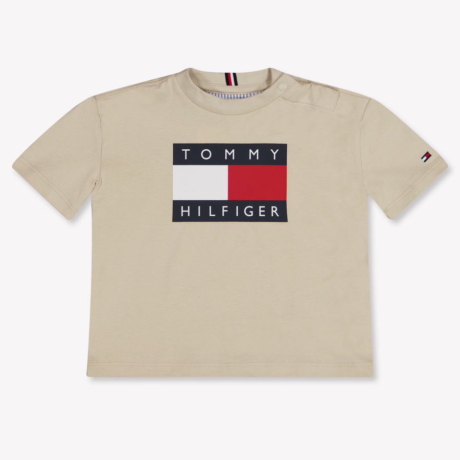 Tommy Hilfiger bebe Chicos suéter en Beige