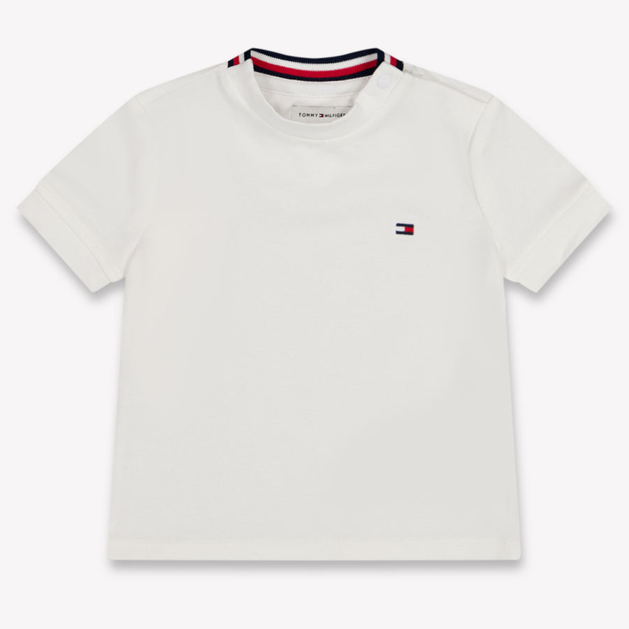 Tommy Hilfiger Bambino Ragazzi Maglietta dentro Bianco