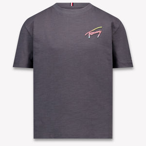 Tommy Hilfiger Kinder Jungen T-Shirt In Antraciet