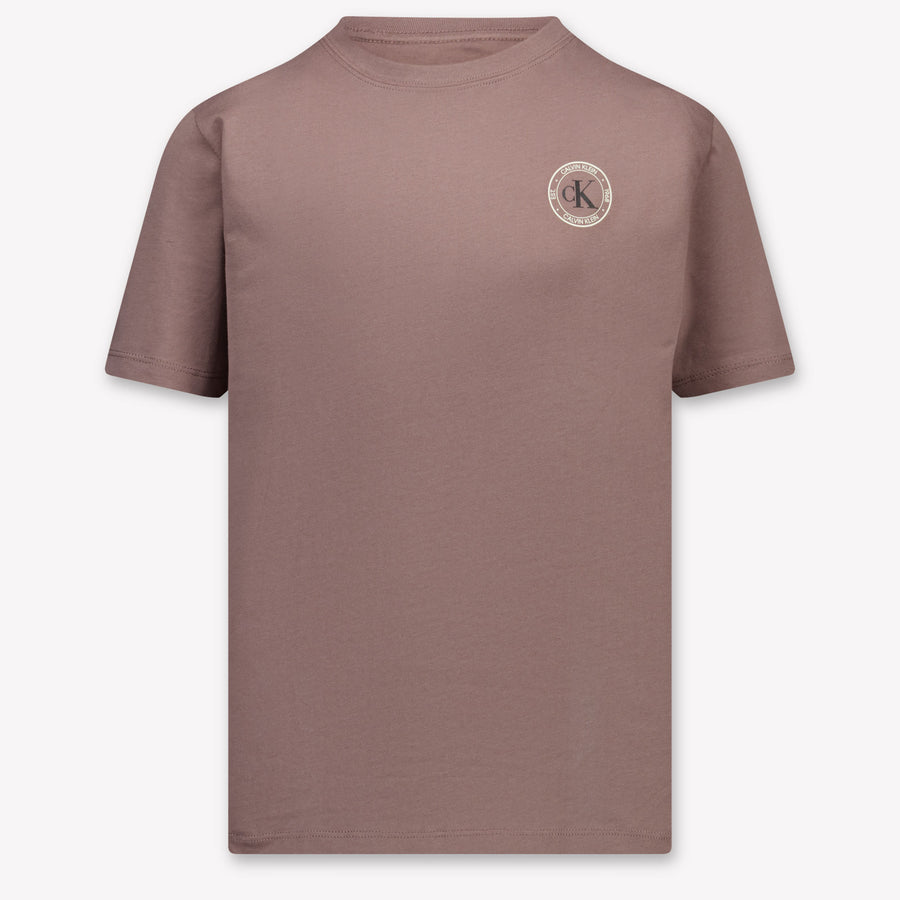 Calvin Klein Bambini Ragazzi Maglietta dentro Grigio