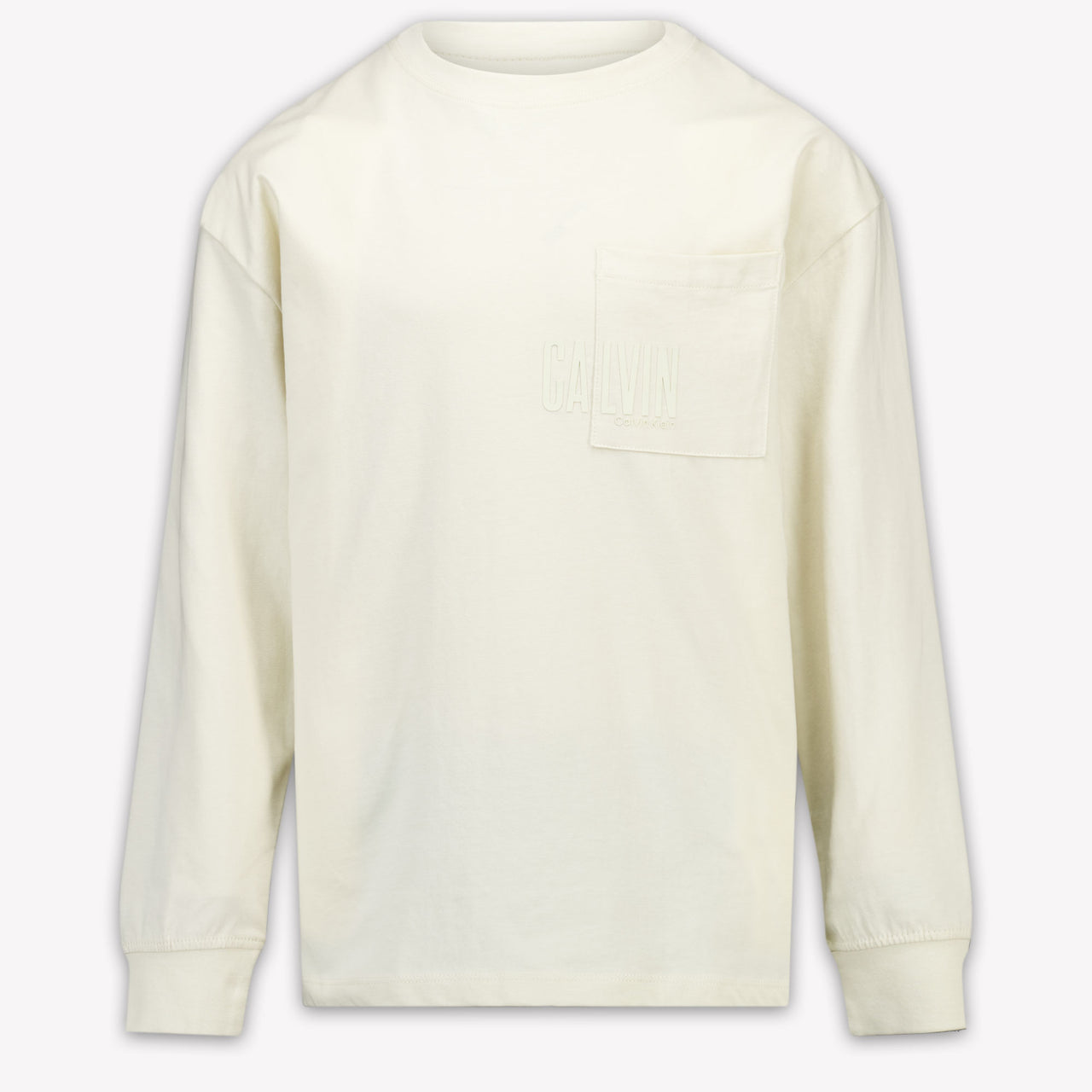 Calvin Klein Bambini Ragazzi Maglietta dentro Off White