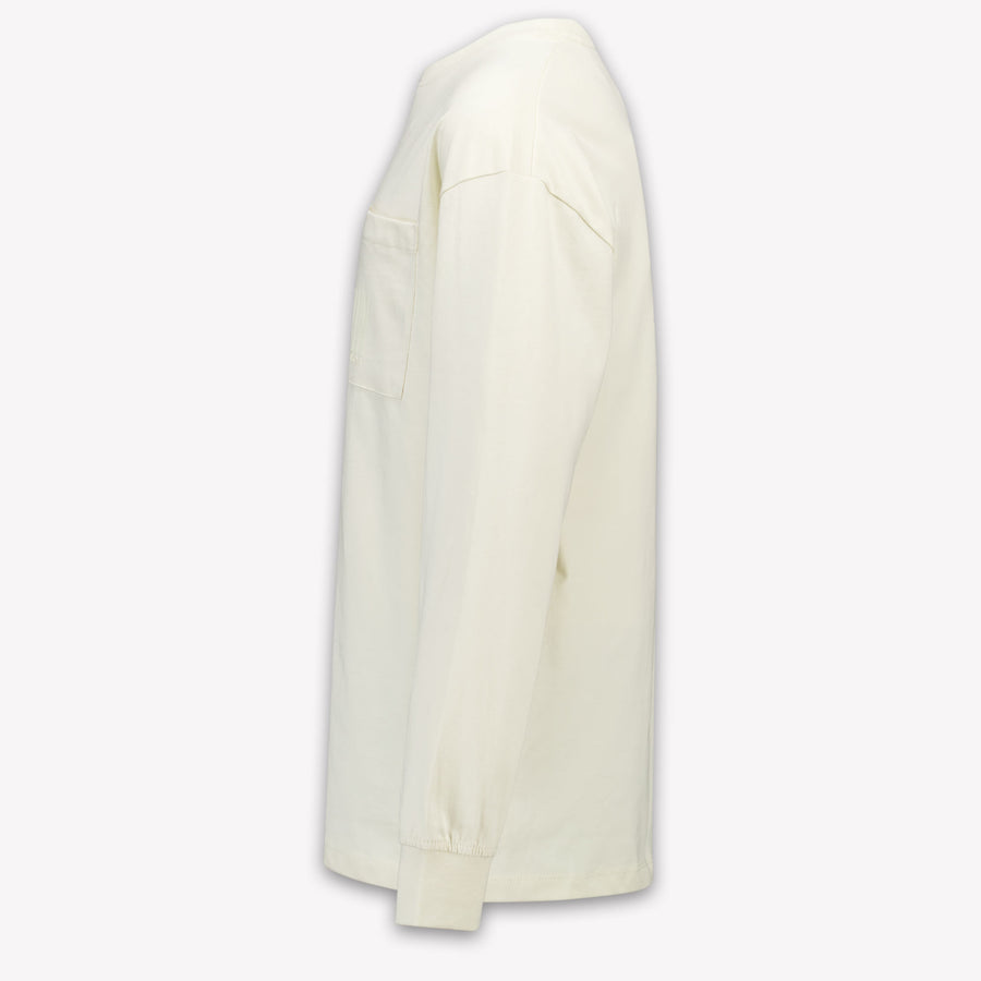 Calvin Klein Bambini Ragazzi Maglietta dentro Off White