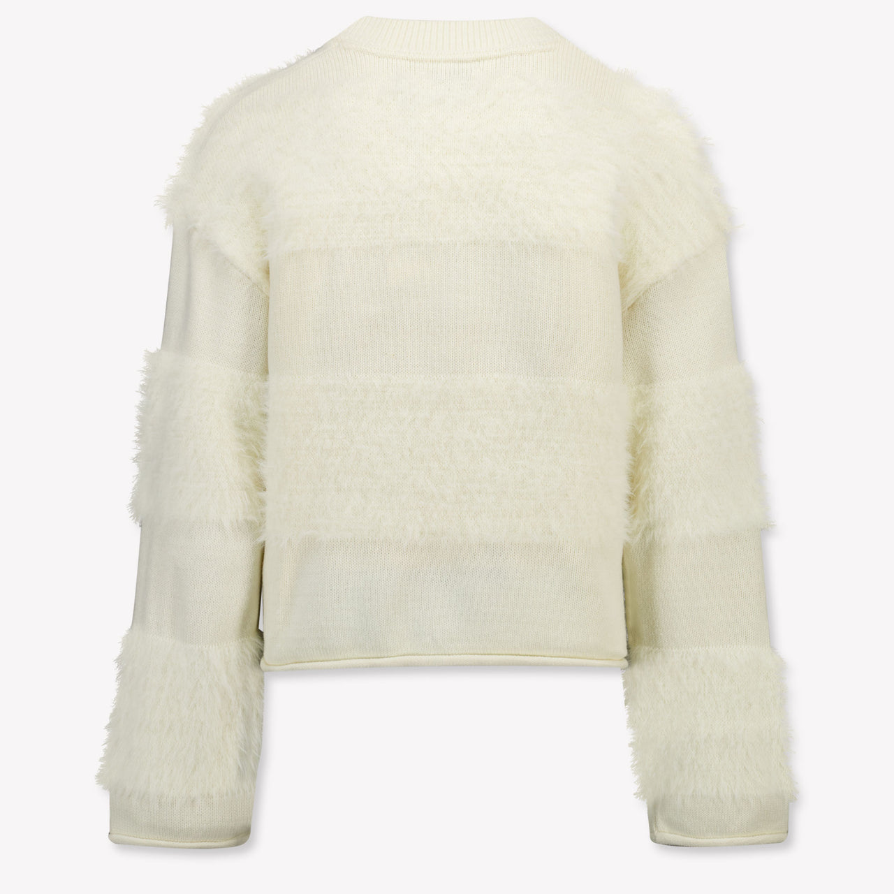 Calvin Klein Enfants Filles Pull en blanc cassé