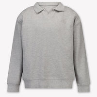 Calvin Klein Kinder Jungen Pullover rein Grau