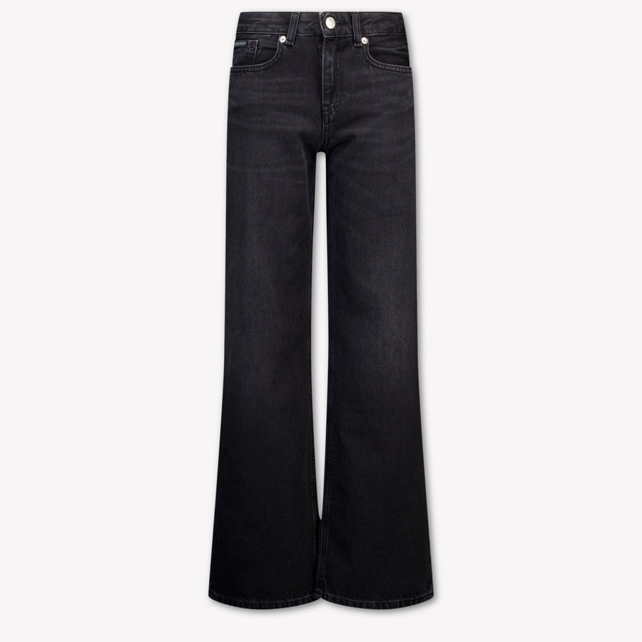 Calvin Klein Bambini Ragazze Jeans Dentro Nero