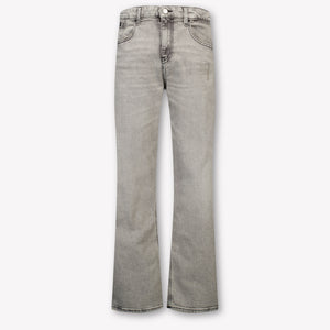 Calvin Klein Kids Boys Jeans In Light Gray