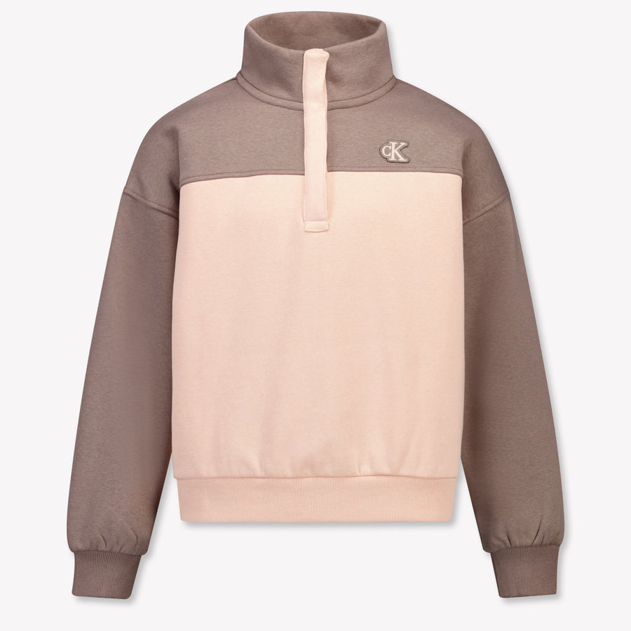 Calvin Klein Mädchen Pullover in Hellrosa