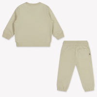 Calvin Klein Unisex-Jogginganzug für Babys In Beige