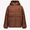 Calvin Klein Kinder Jungen Wintermantel In Braun