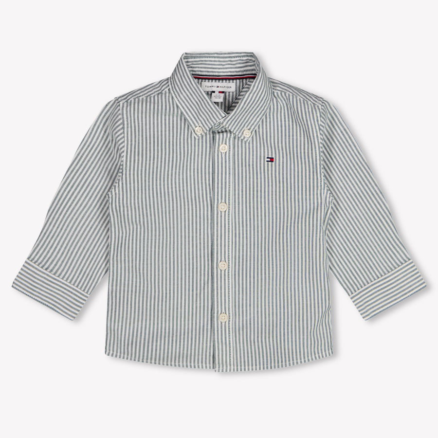 Tommy Hilfiger Bébé Garçons Chemisier Vert