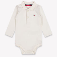 Tommy Hilfiger Unisex-Strampler für Babys Grauweiß