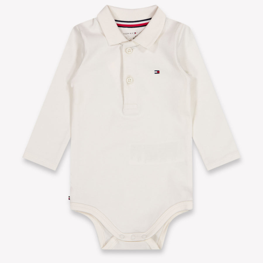 Tommy Hilfiger Unisex-Strampler für Babys Grauweiß