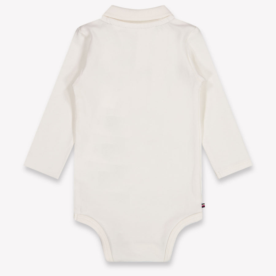 Tommy Hilfiger Unisex-Strampler für Babys Grauweiß