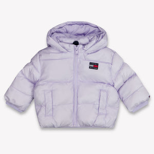 Tommy Hilfiger Bébé Filles Manteau d'hiver Lilas