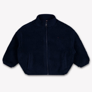 Tommy Hilfiger bebe Chicos Cárdigan en Navy
